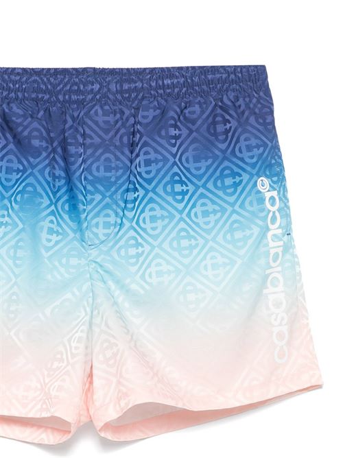 Shorts blu navy CASABLANCA | MPS25TR22401BLUE GRADIENT